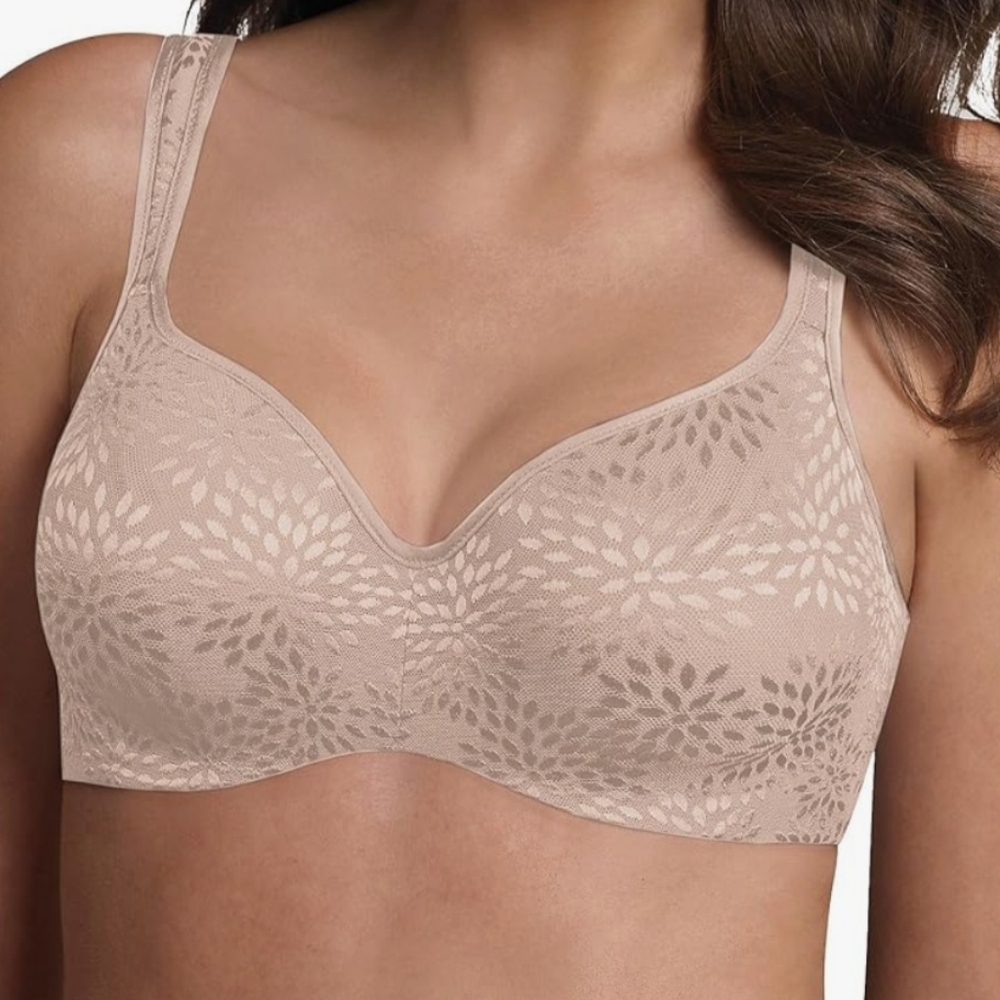 Playtex Love My Curves Original Balconette Underwire Full Coverage Bra 40DD